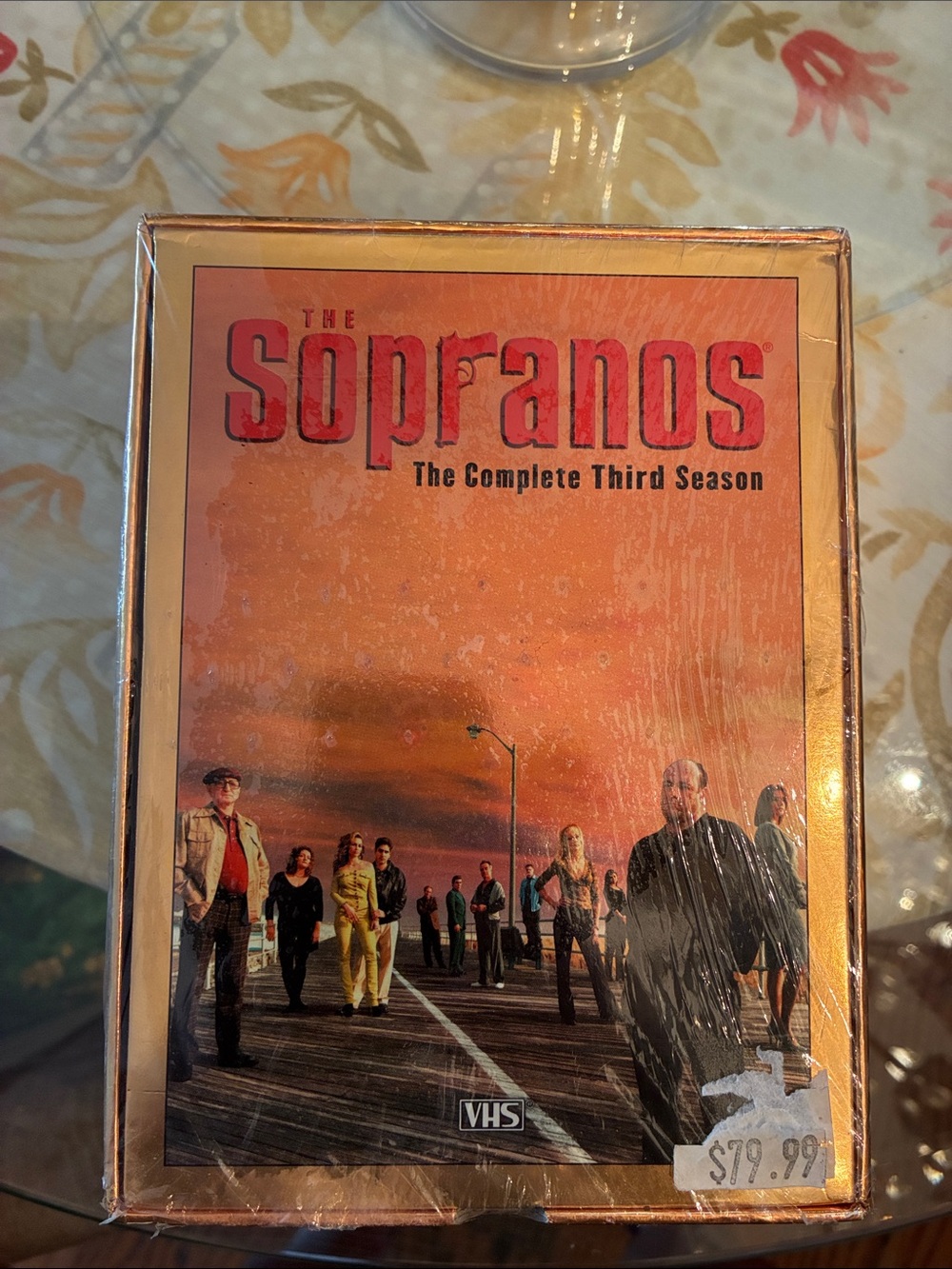 The Sopranos The Complete Third Season VHS - Orange Cover